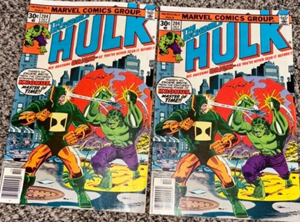 Incredible Hulk #204 (1976) Marvel – 1st Appearance Kronus – Hulk Origin Retold
